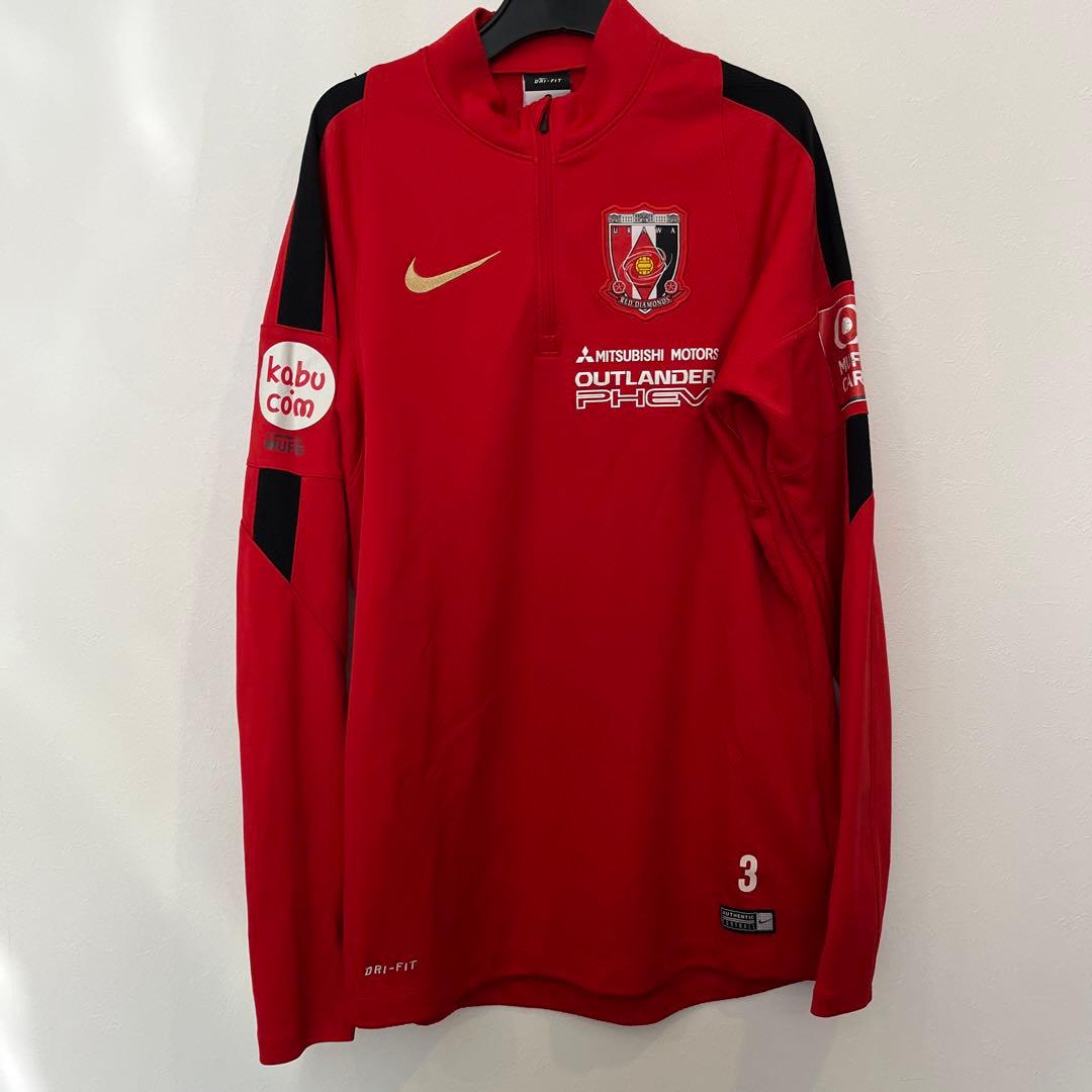 浦和レッズ公式練習着 Nike 長袖ジャージ 美品 - メルカリ