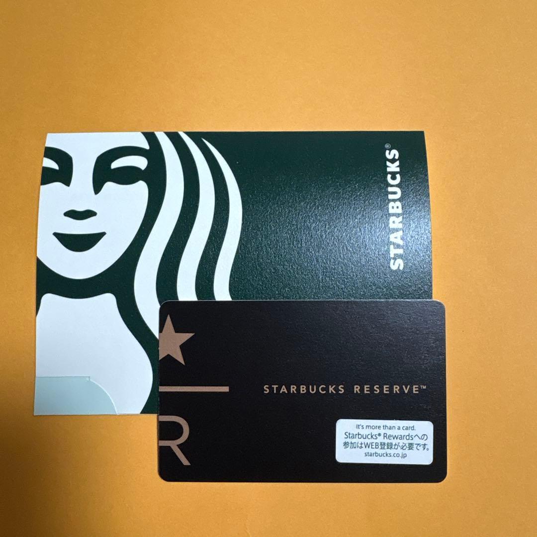 スターバックス カード 残高0円 リザーブ pin未削り 紙製 - メルカリ