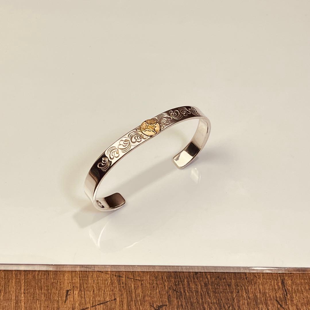 ファーストアローズ FIRST ARROW'S 18k 金 バングル 唐草 - メルカリ