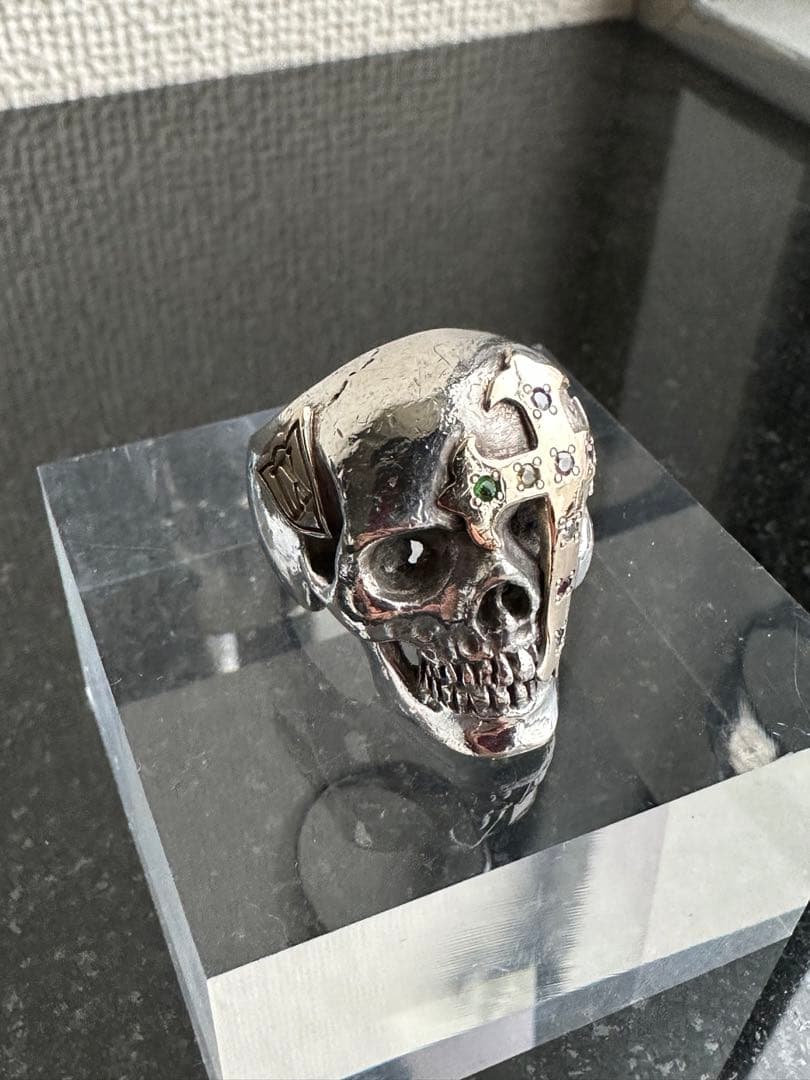 ナンバーナイン × マジカルデザイン K10クロス&エンブレム スカル