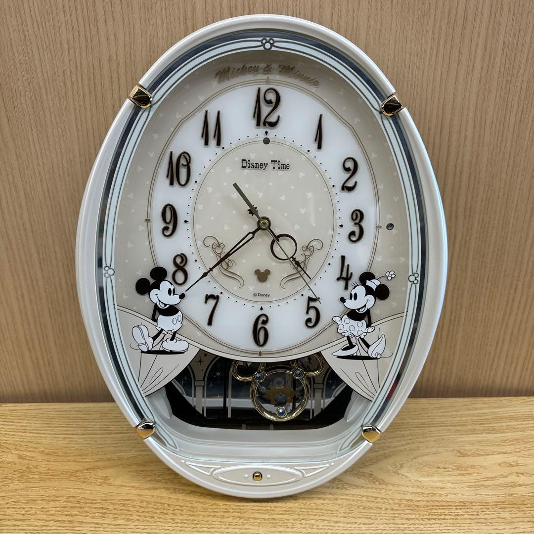 ディズニー メロディ 電波 掛け時計 - メルカリ