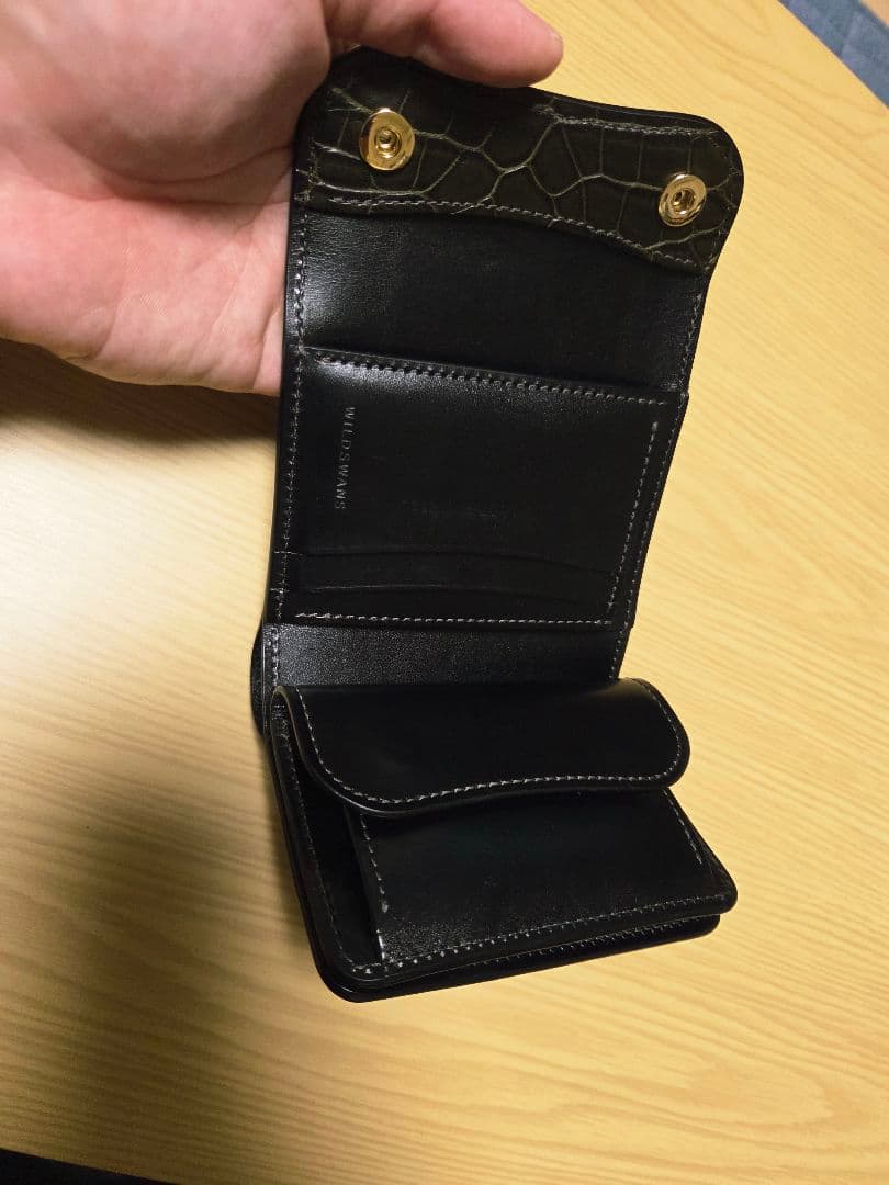 1点物】ENO クロコ カーキ色 - メルカリ