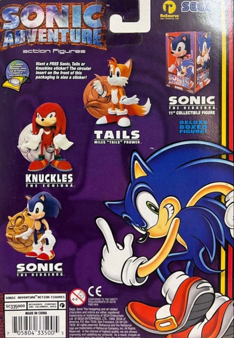 希少激レア 海外限定】ソニックアドベンチャー テイルス アクション