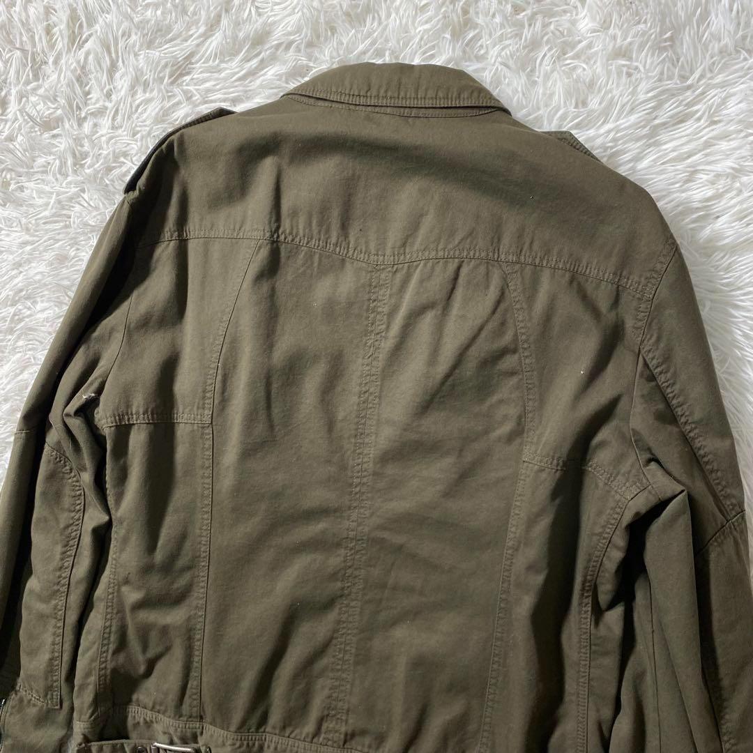 良品】ドルチェアンドガッバーナ ブルゾン ITTIERRE ミリタリー Lの