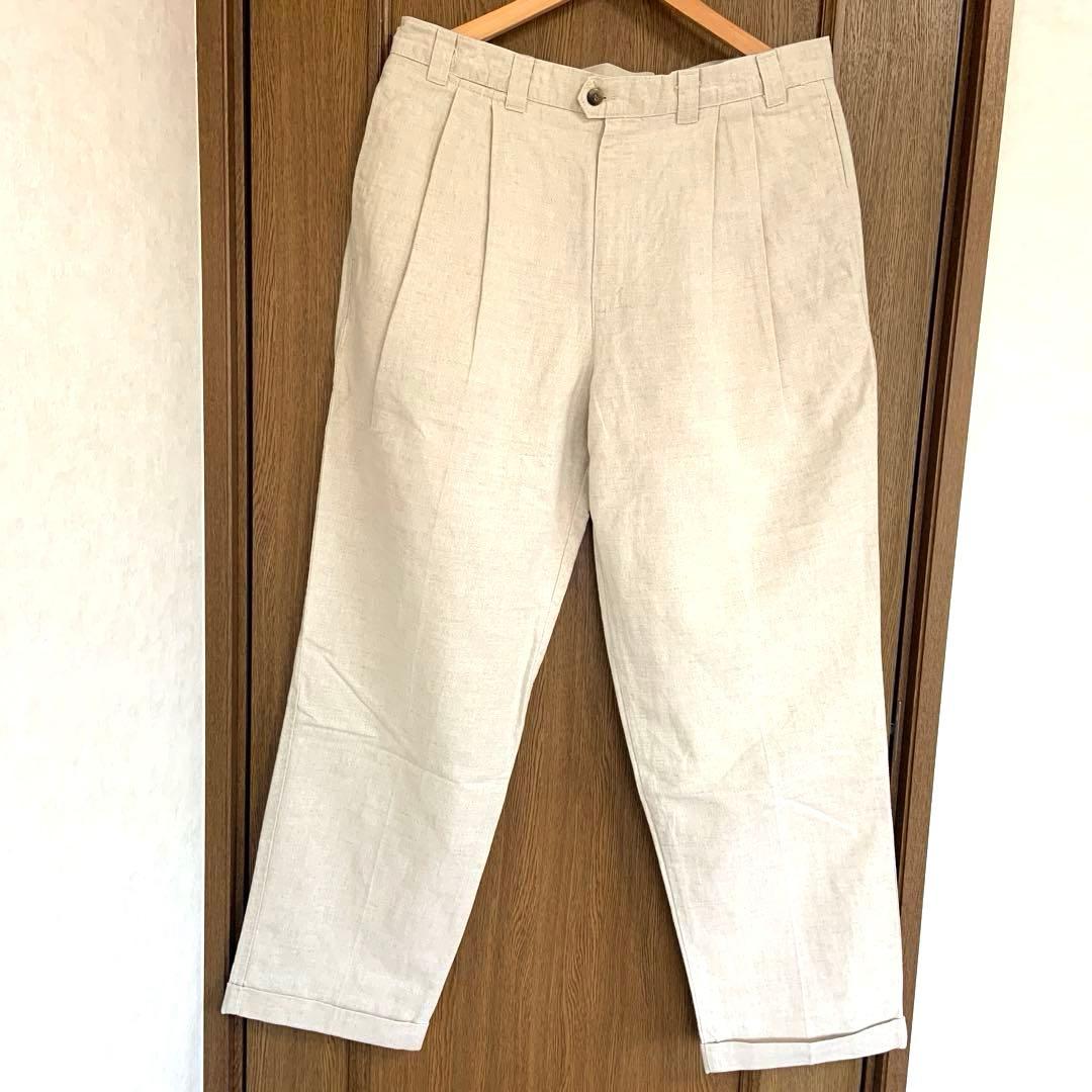 90s USA製 DOCKERS ツータック ワイド ヴィンテージ 白チノパン - メルカリ