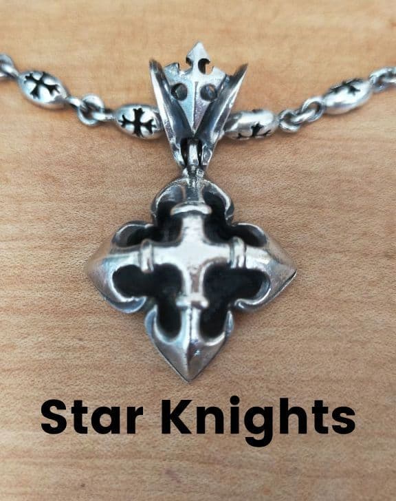 スターナイツStar Knightsペンダントヘッド Libraシルバーチェーン