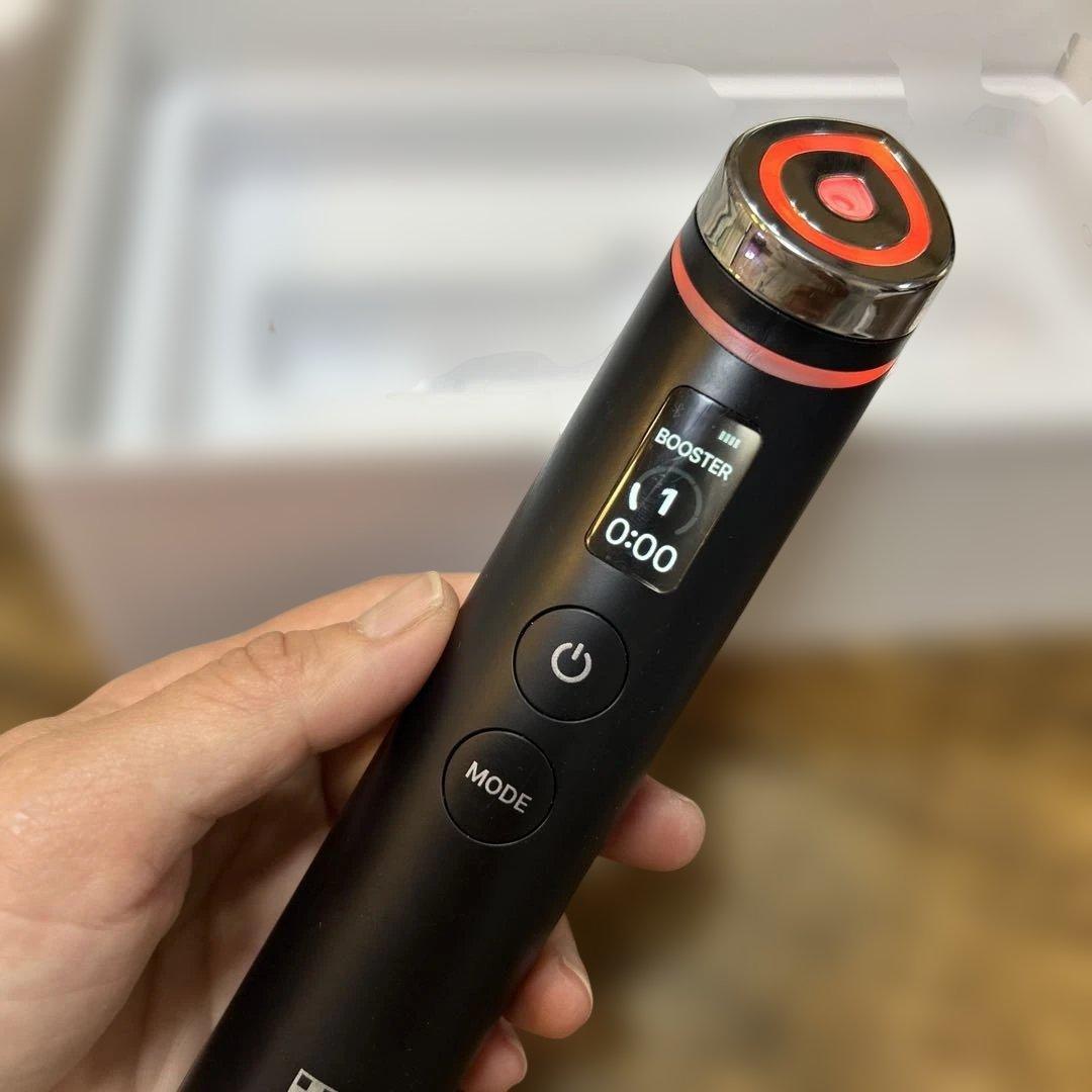 美顔器 ブラック ブースタープロ メディキューブ - メルカリ