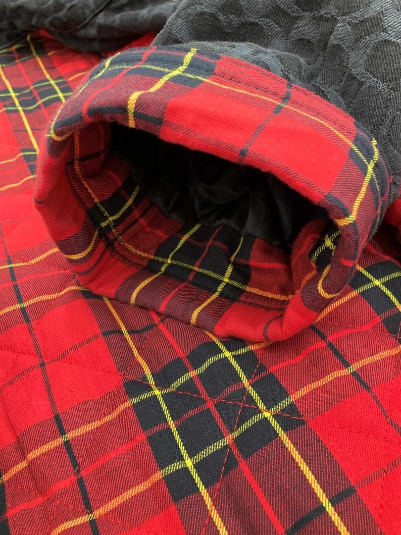 コーチ シグネチャー ジャカード デニム ボニー コート 黒 170 / 98A