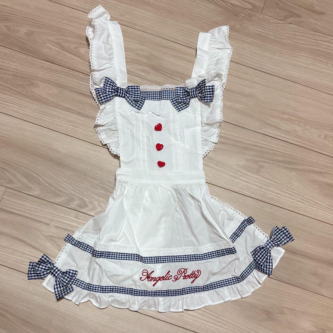 Angelic Pretty Fancy Ribbon エプロン 原宿限定 - メルカリ