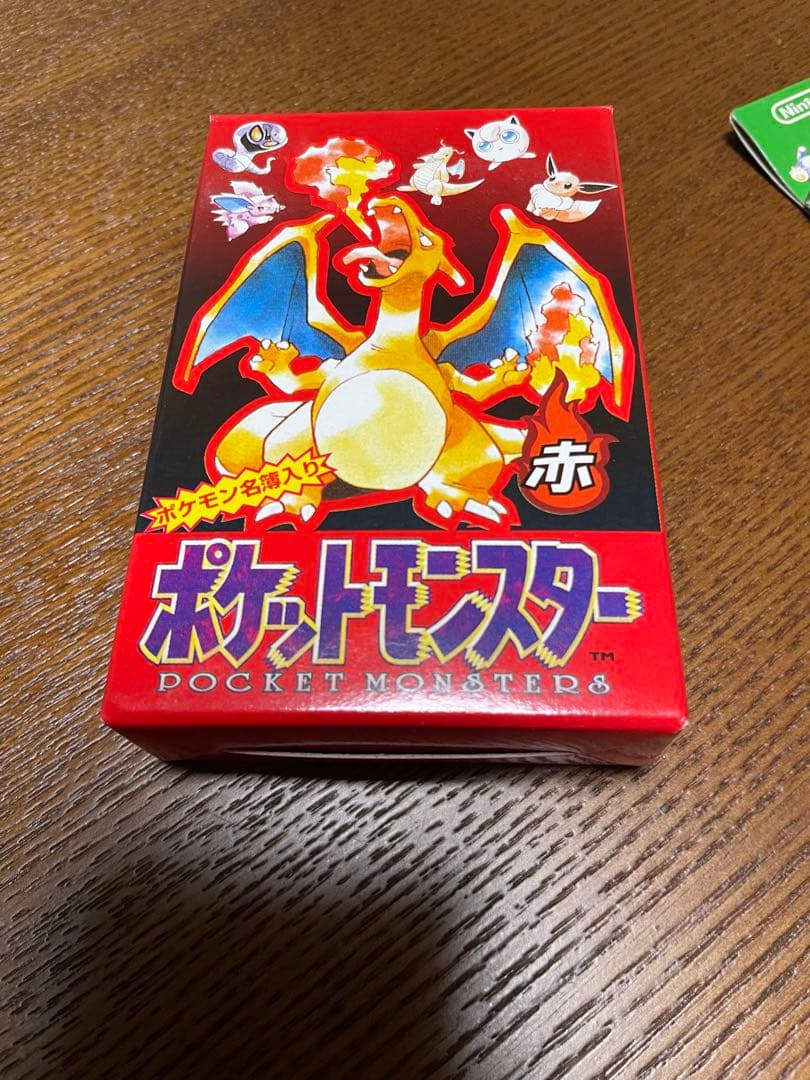 【激レア】ポケットモンスター 赤 トランプ 超激レア【新品/未使用】ポケットモンスター トランプ 赤 緑 ポケモン