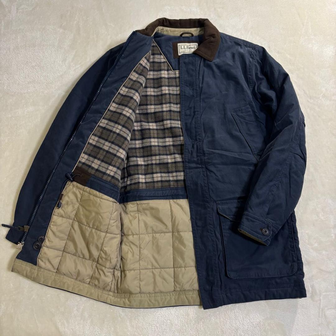 L.L.Bean エルエルビーン フィールドコート ネイビー カバーオール S
