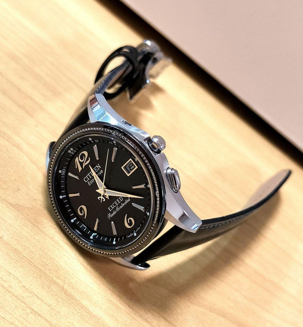 美品 シチズン エクシード 電波ソーラー式腕時計 EAG74-2692 - メルカリ