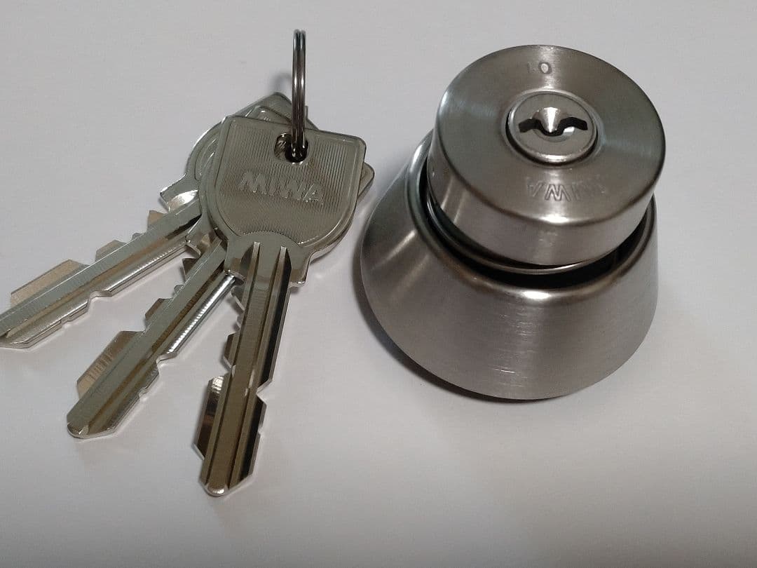 【13個まとめ売り】MIWA U9 シリンダー LA CY 楽天市場】MIWA U9 LA(DA).CY 扉厚33-41mm ST シルバー色 キー3本付 LA