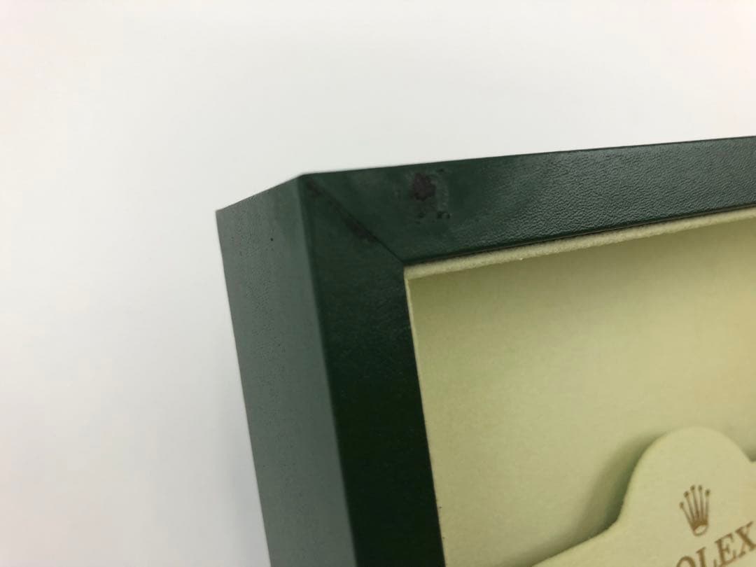 ブ*ん様 ロレックス　空き箱　外箱　内箱　グリーン