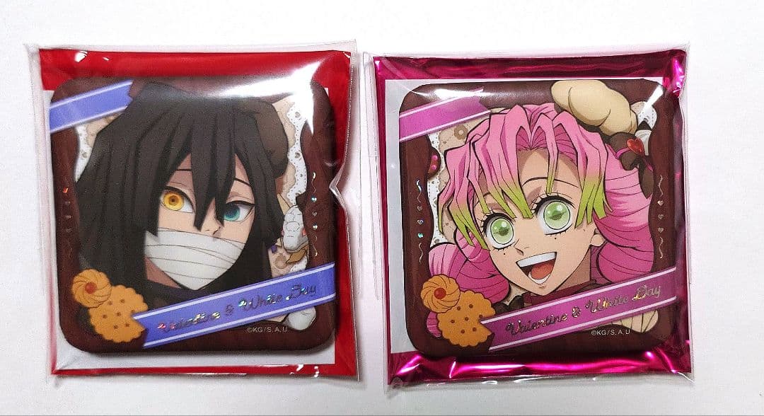 鬼滅の刃 バレンタイン 缶バッジ 伊黒 甘露寺 - メルカリ