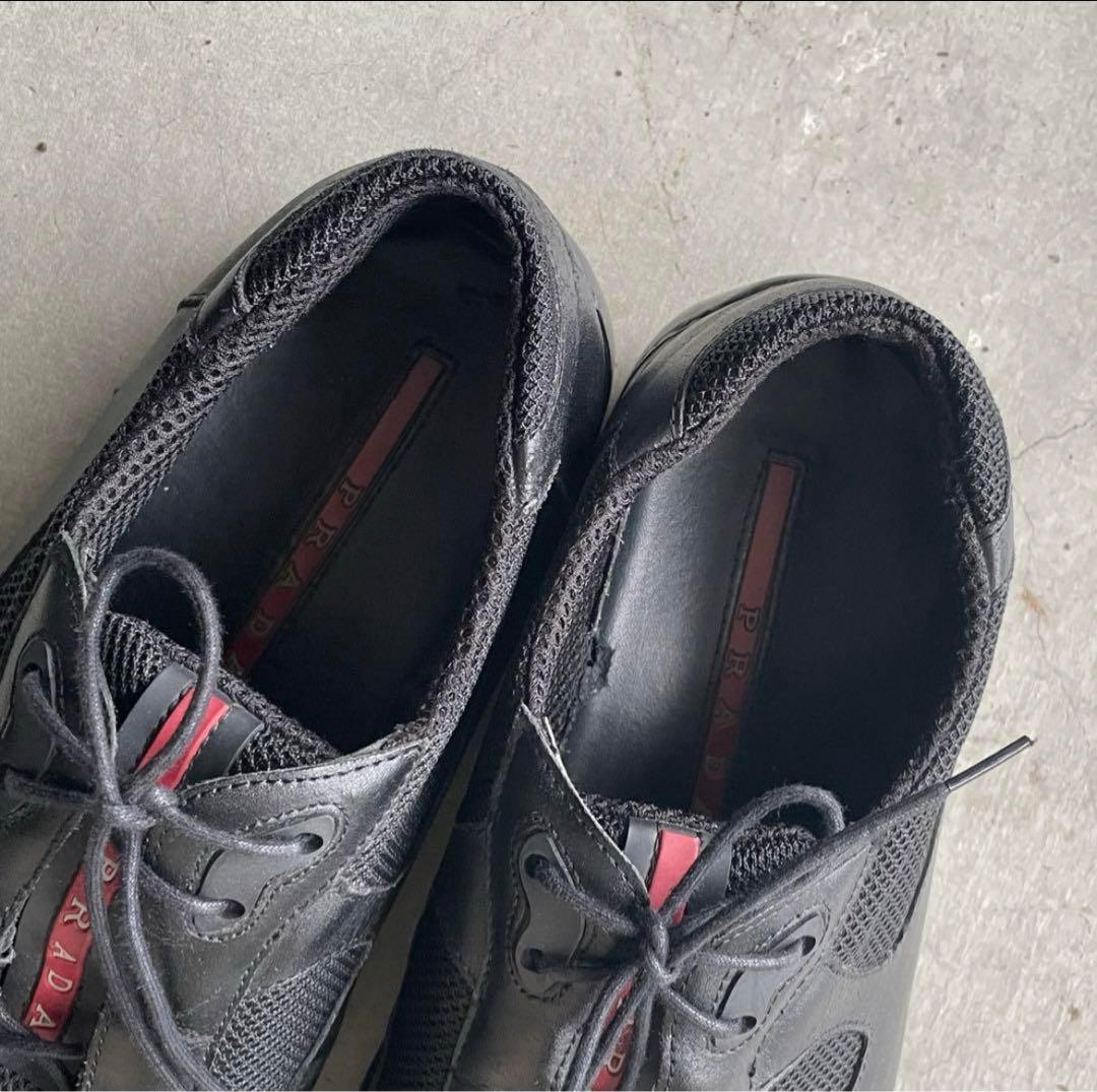深水光太 90s オリジナル prada sports レザースニーカー - メルカリ