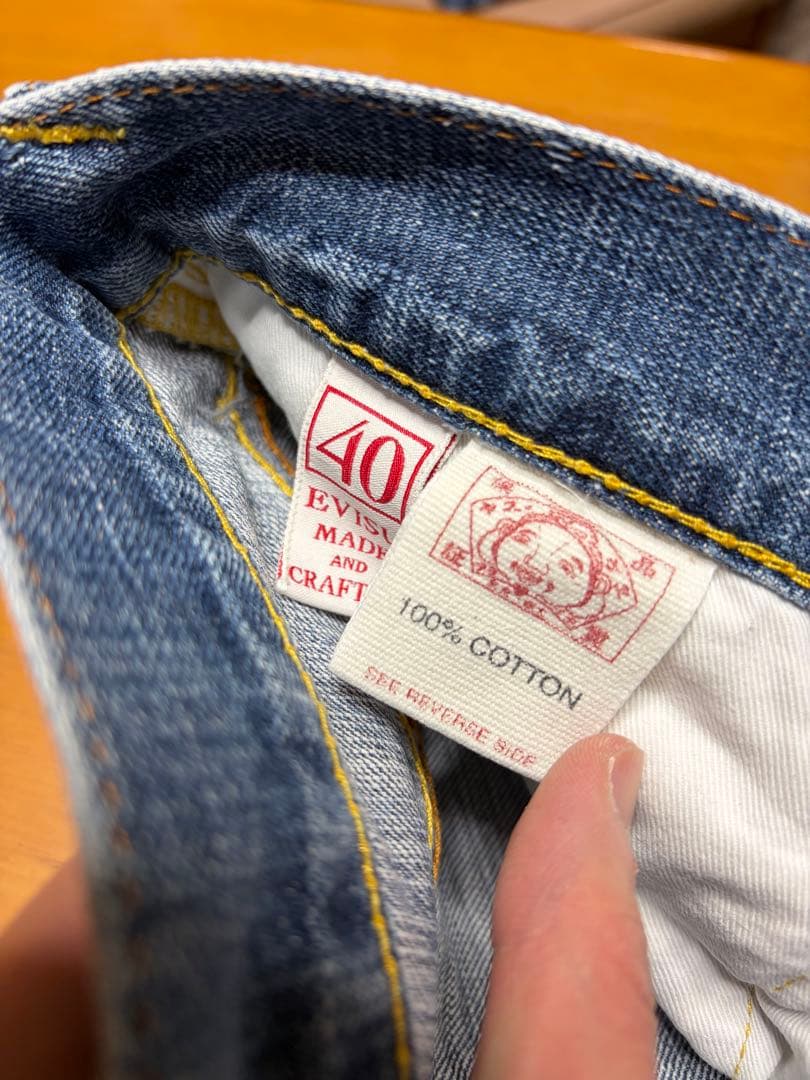 EVISU エヴィス 5005 ピンクカモメ 家紋 サイズ40 - メルカリ