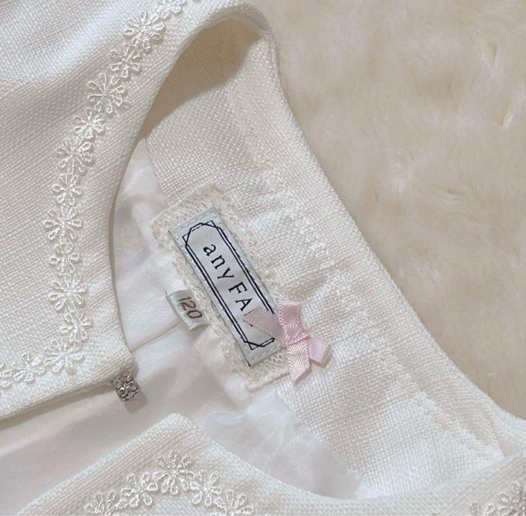 【極美品✨】anyfam 入学式 フォーマル ワンピース　120 anysis