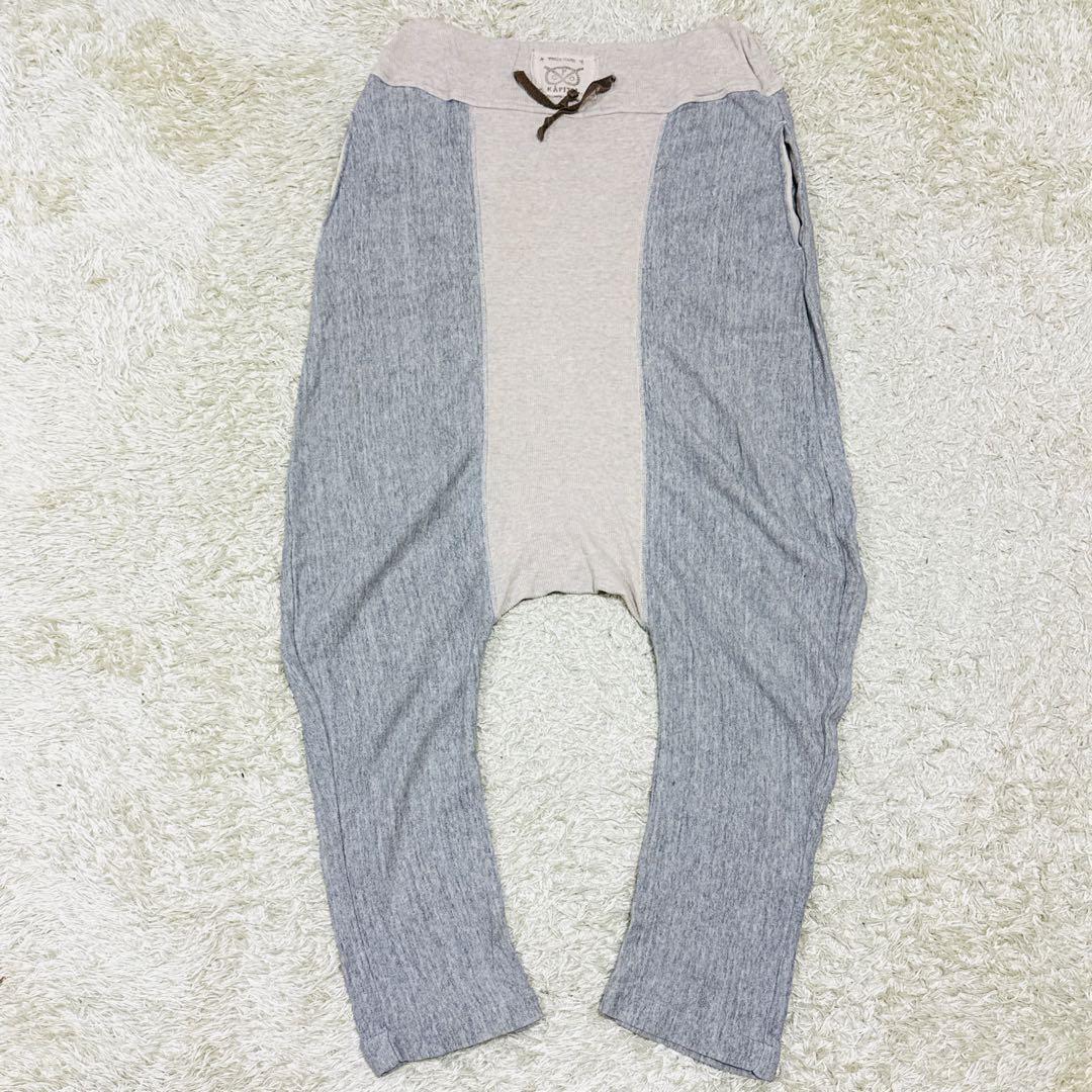 【美品】KAPITAL キャピタル イージー ツートン スウェットパンツ KAPITAL キャピタル 30/-裏毛スウェットパンツ (N_TRYpt) - TOP GRAY