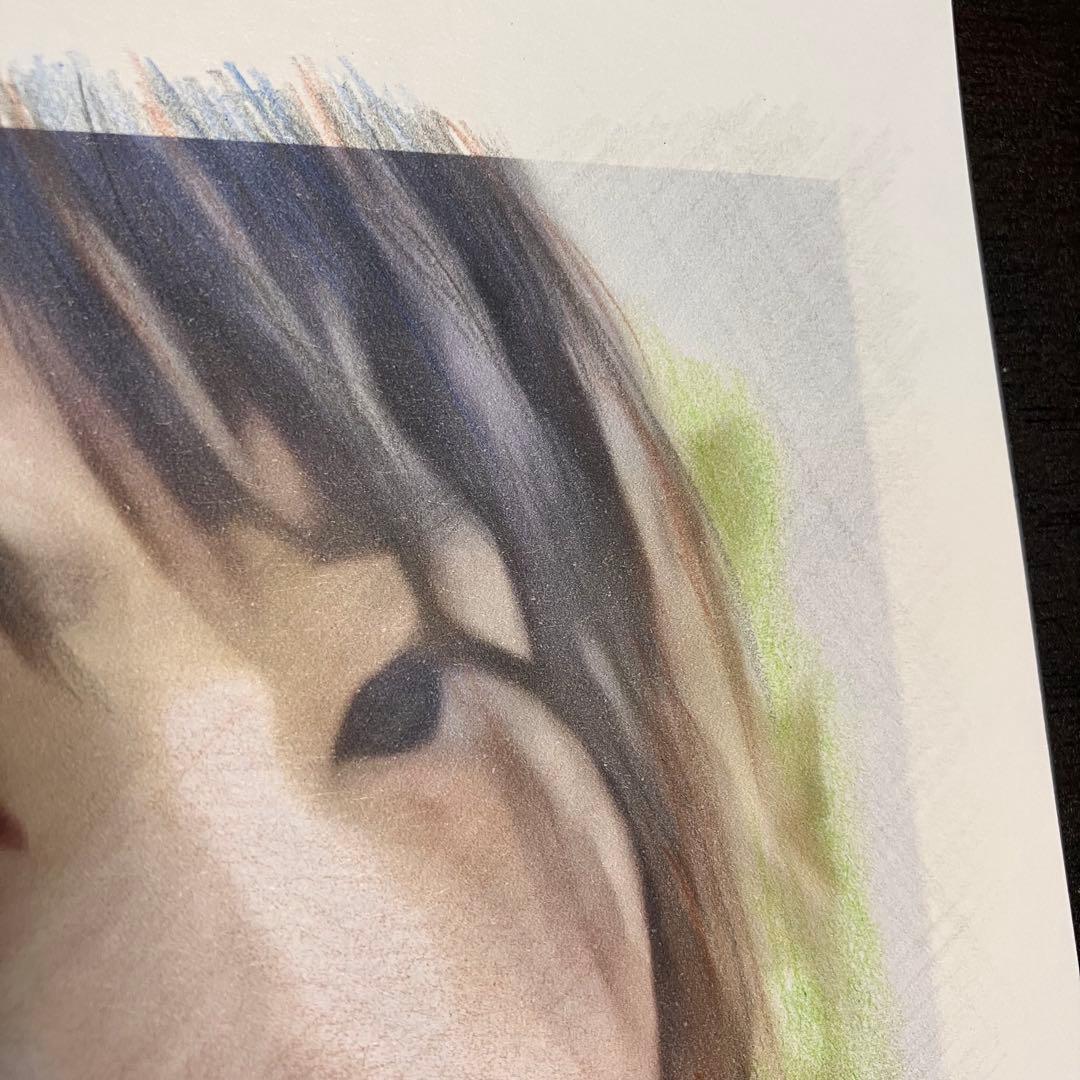 女優画20 額装品 額縁寸法32.7㎝×24.0㎝×1.5㎝ 定款付 京藤夏樹 - メルカリ