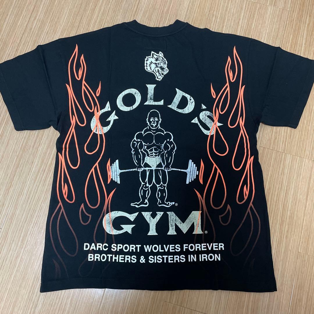 ゴールドジムダルクスポーツ初コラボTシャツ 日本未発売 新品未使用 M