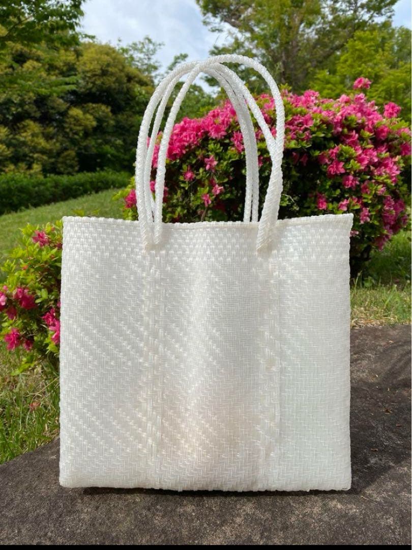 G744-L2-Mサイズ メキシコ オアハカ メルカドバッグ - メルカリ