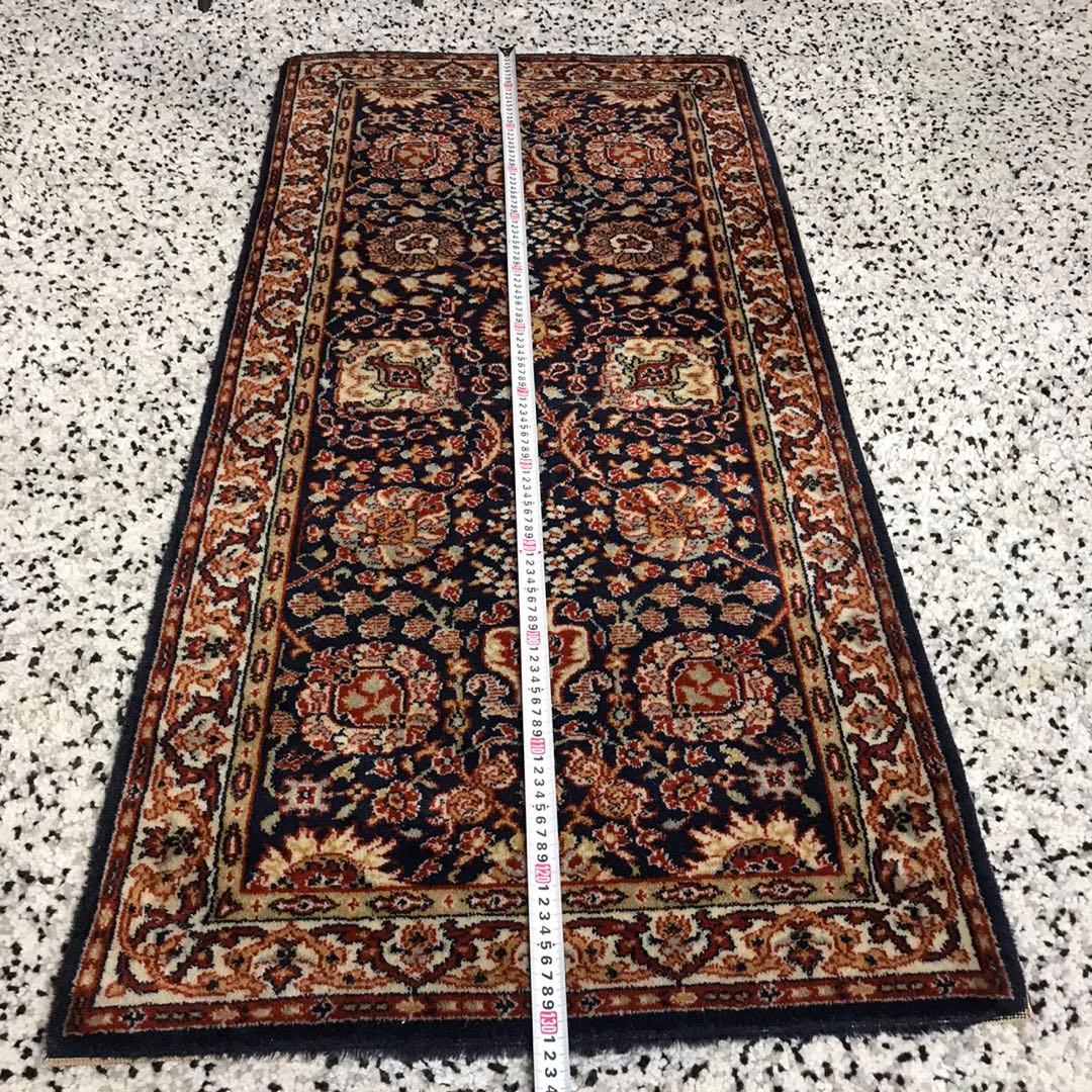 《送料込》ペルシャ絨毯様　クラシック　ランナーラグ　ラグ　レトロ