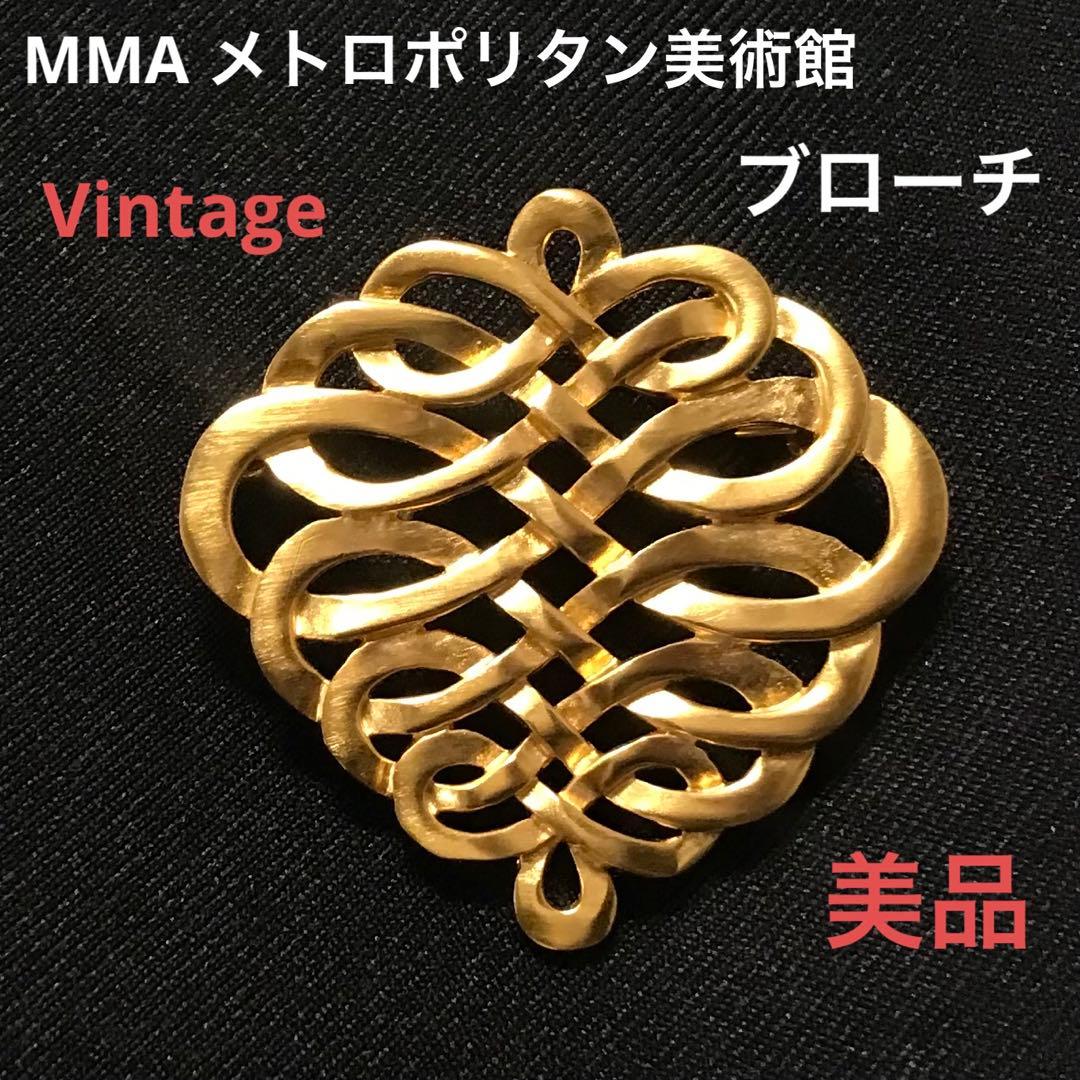 MMA メトロポリタン美術館 ブローチ 美品 ニューヨーク NY brooch