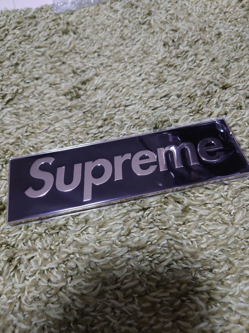 Supreme Box Logo Car Emblem \"Black\" 新品