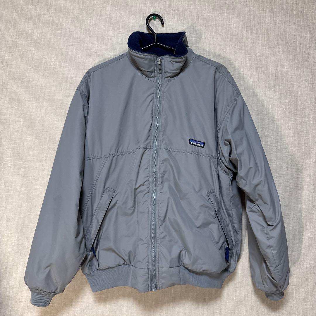 90s Patagonia パタゴニア シェルドシンチラ ジャケット S グレー