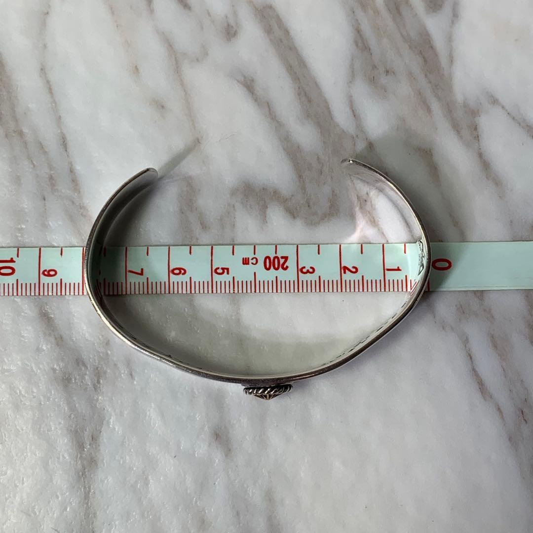 30.7g SAAD バングルブレスレット シルバー925 太陽神 刻印