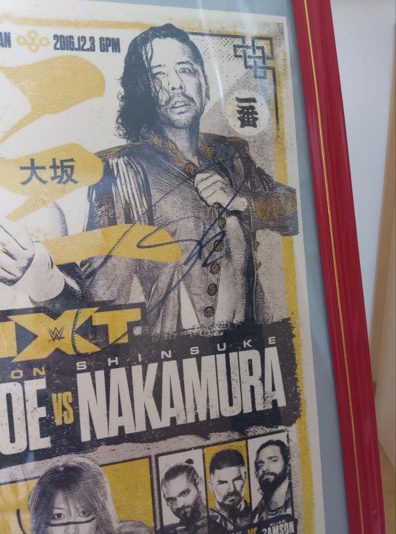 値下げ】WWE NXTスーパースター 直筆サインポスター