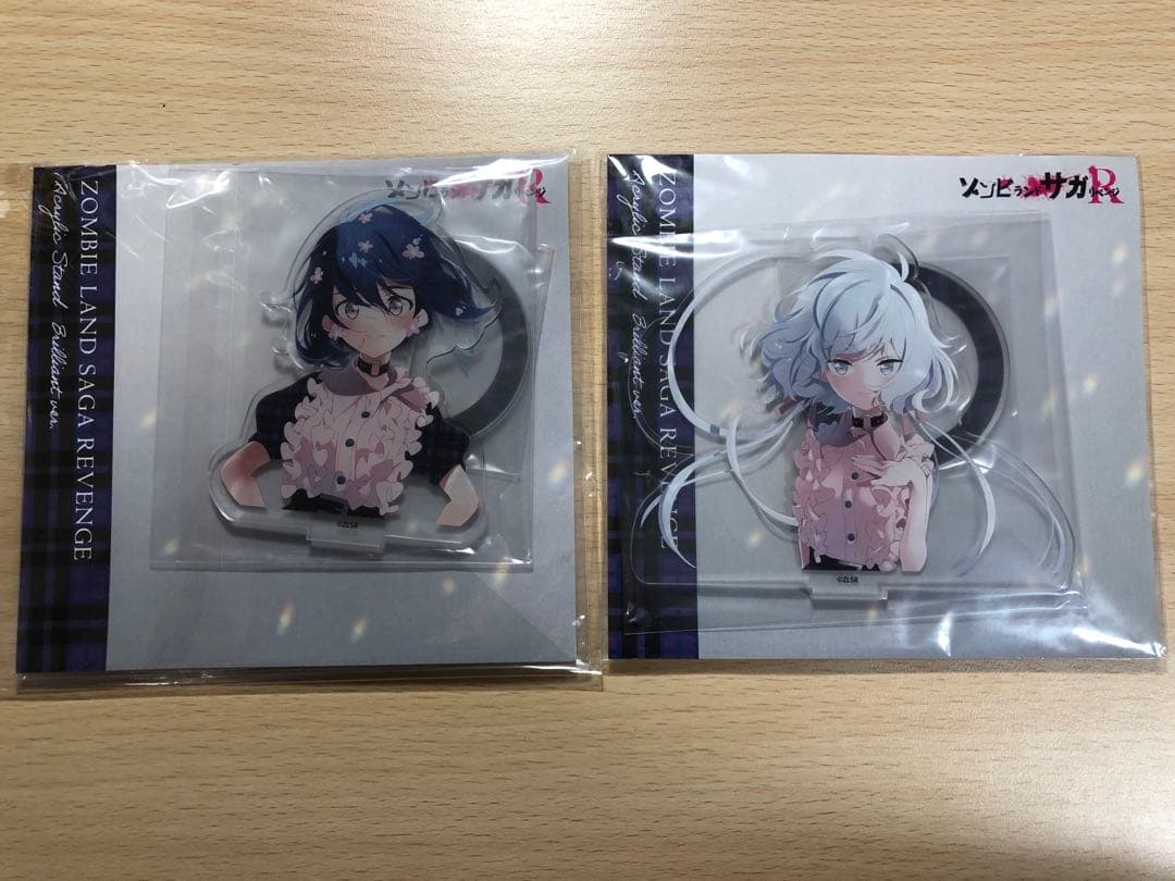 ゾンビランドサガ 紺野純子 水野愛 アクリルスタンド Brillant ver