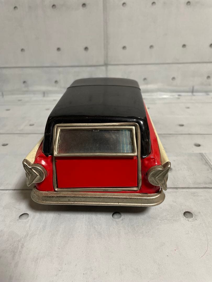 ブリキ自動車 フォード エドセルワゴン27cm×11cm