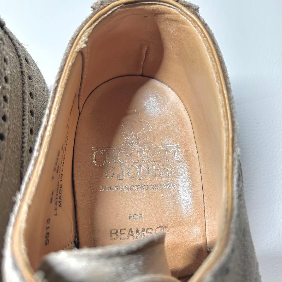 美品】クロケットアンドジョーンズ×Beams F 別注 Tyne size6 - メルカリ