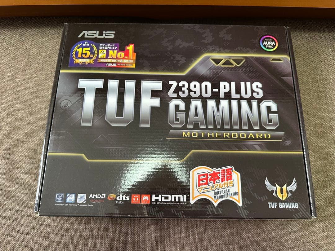 ASUS TUF-GAMING Z390-PLUS i5-9400付き ASUS TUF Z390-Plus Gaming Z390 LGA TUF Z390-PLUS GAMING (WI-FI)