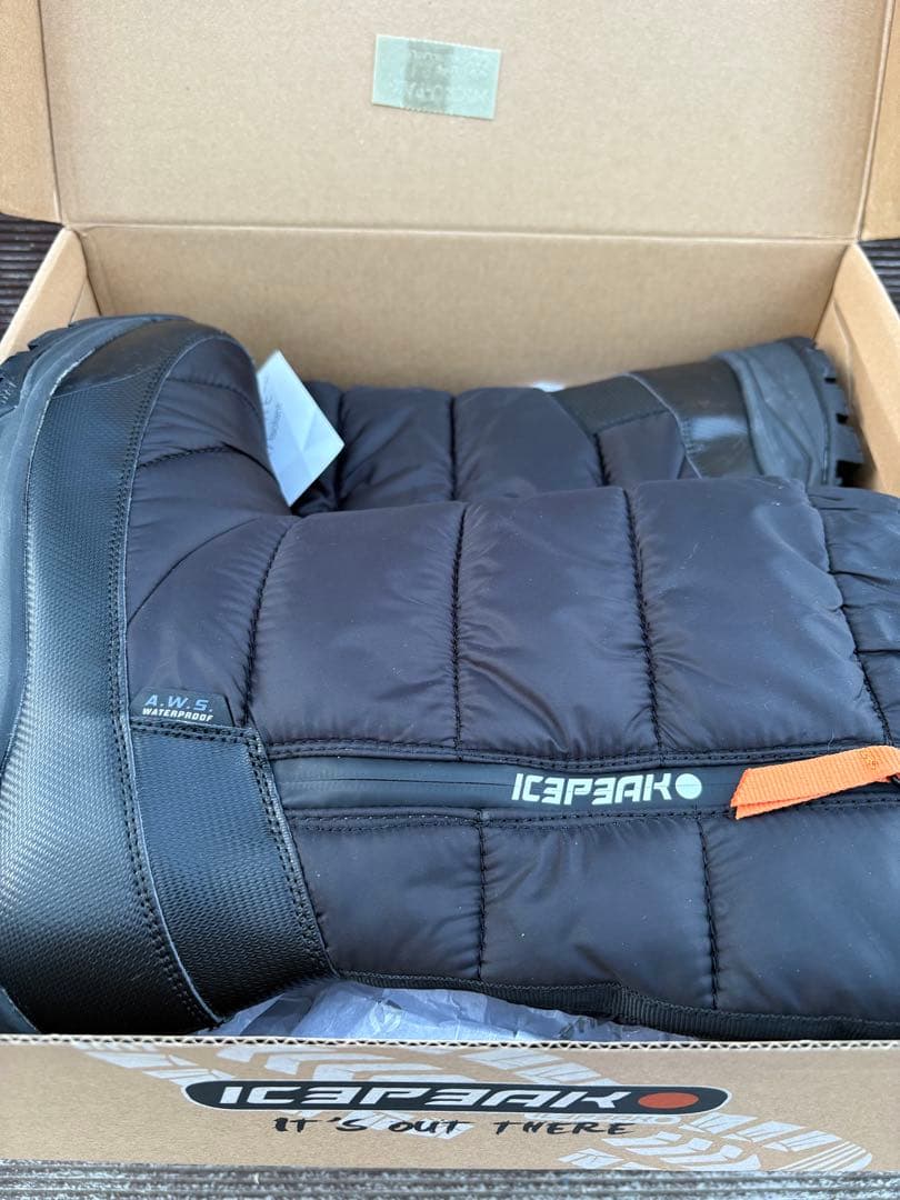 新品未使用】ICEPEAK 28cm スノーブーツ AISSA MS ブラック - メルカリ