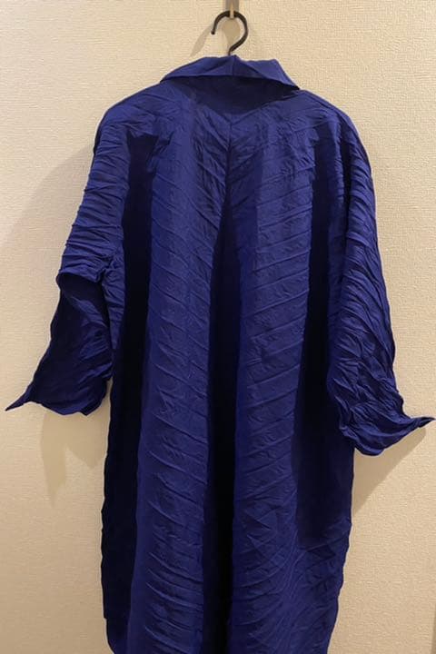 イッセイミヤケ ロングコート - メルカリ