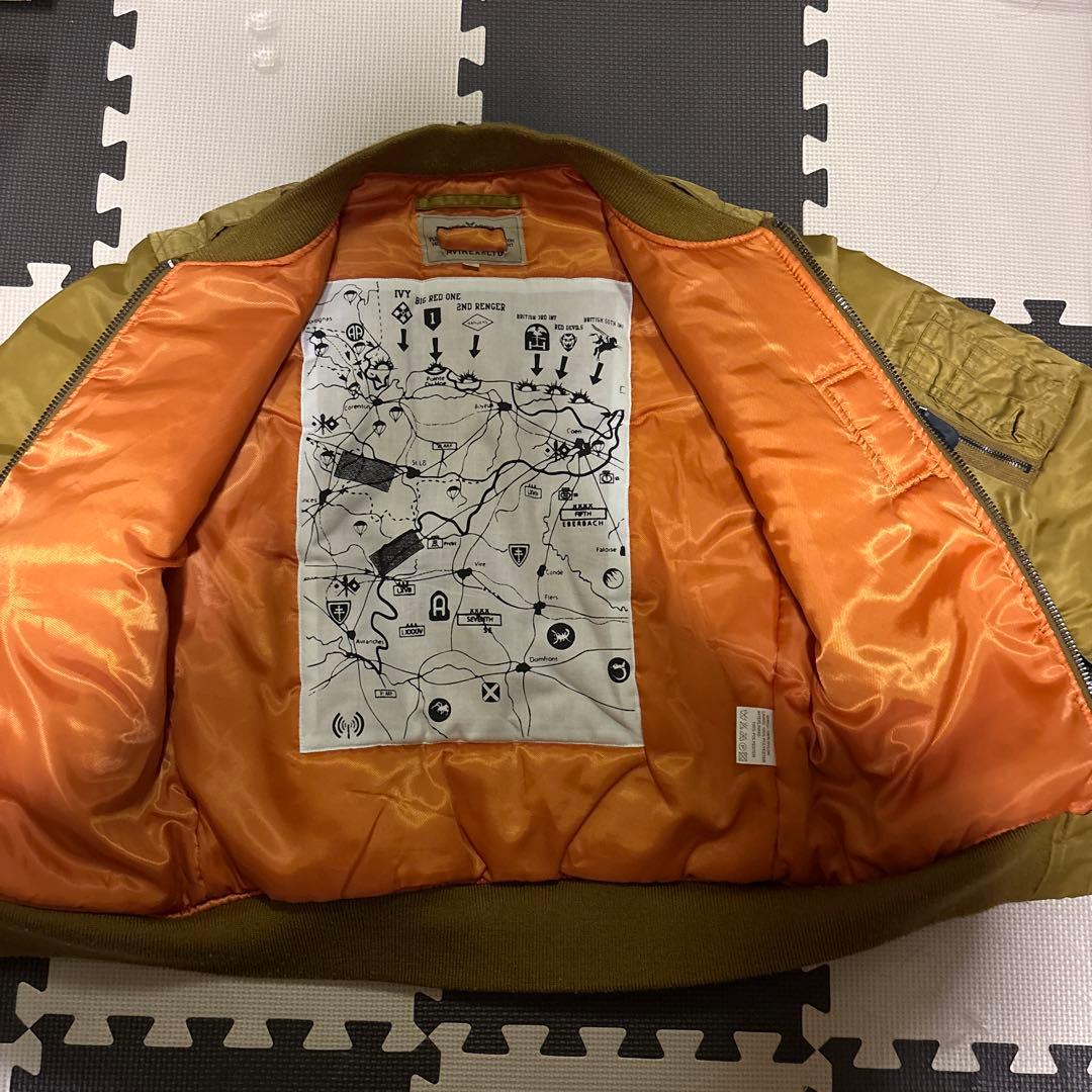 希少】 AVIREX フライトジャケット ノルマンディー上陸作戦 MA-2