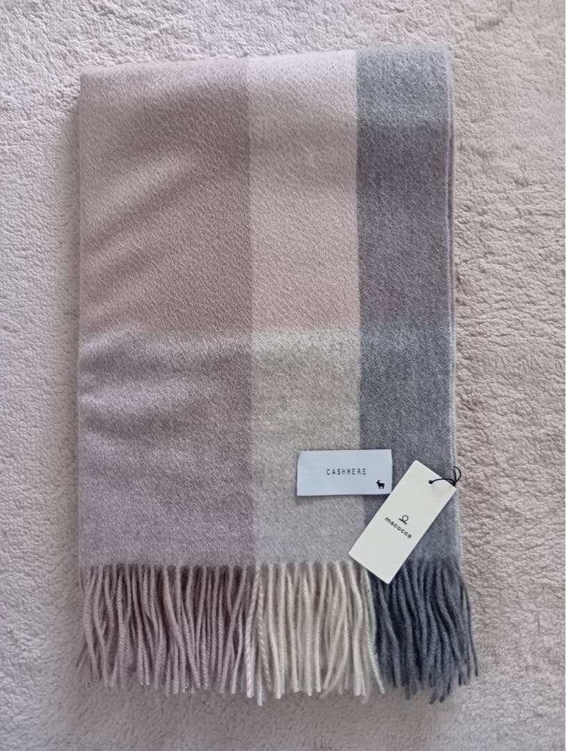 カシミヤストール　macocca