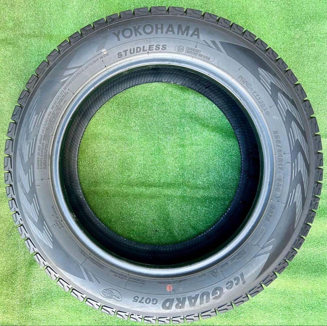 225/60 R17 YOKOHAMA ICEGUARDスタッドレスタイヤ