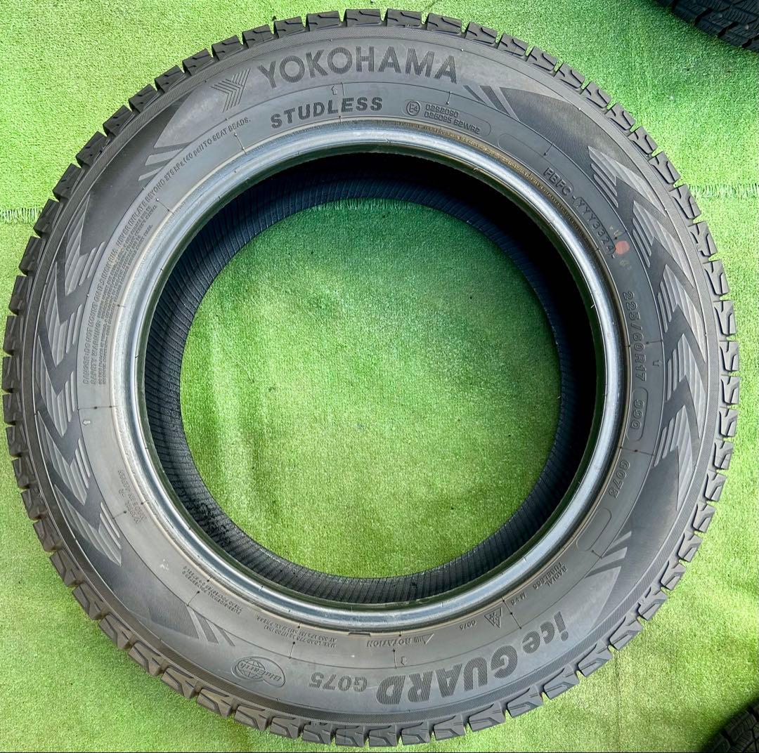225/60 R17 YOKOHAMA ICEGUARDスタッドレスタイヤ