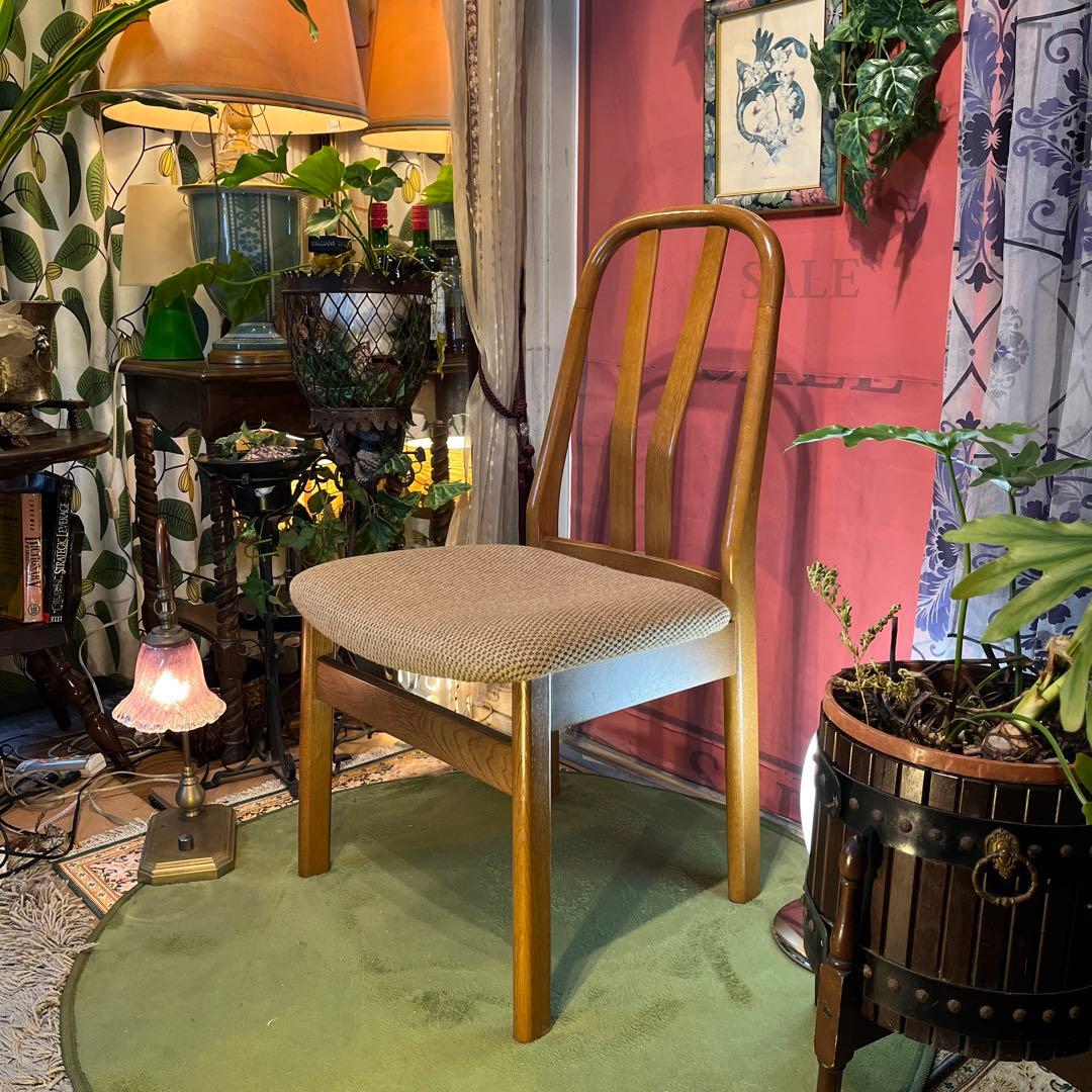 80's ヴィンテージ 池田木工 北欧スタイル ハイバックチェア