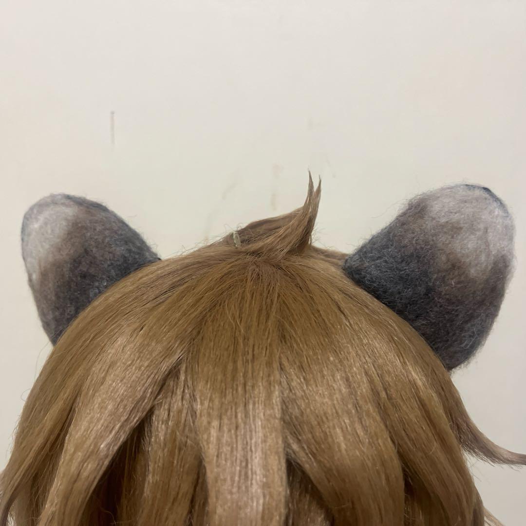 ツイステッドワンダーランド ラギーブッチ コスプレ ウィッグに付ける