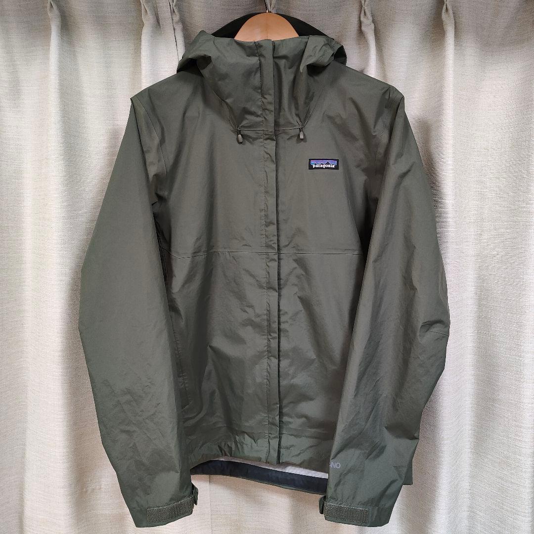 パタゴニア トレントシェル 3Lレインジャケット S カーキ 85240 - メルカリ