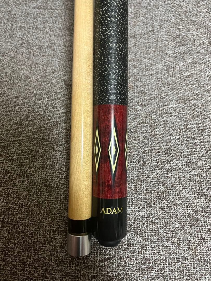 アダム　ADAM ビリヤード　キュー　ケース付属　19.5oz GA-02