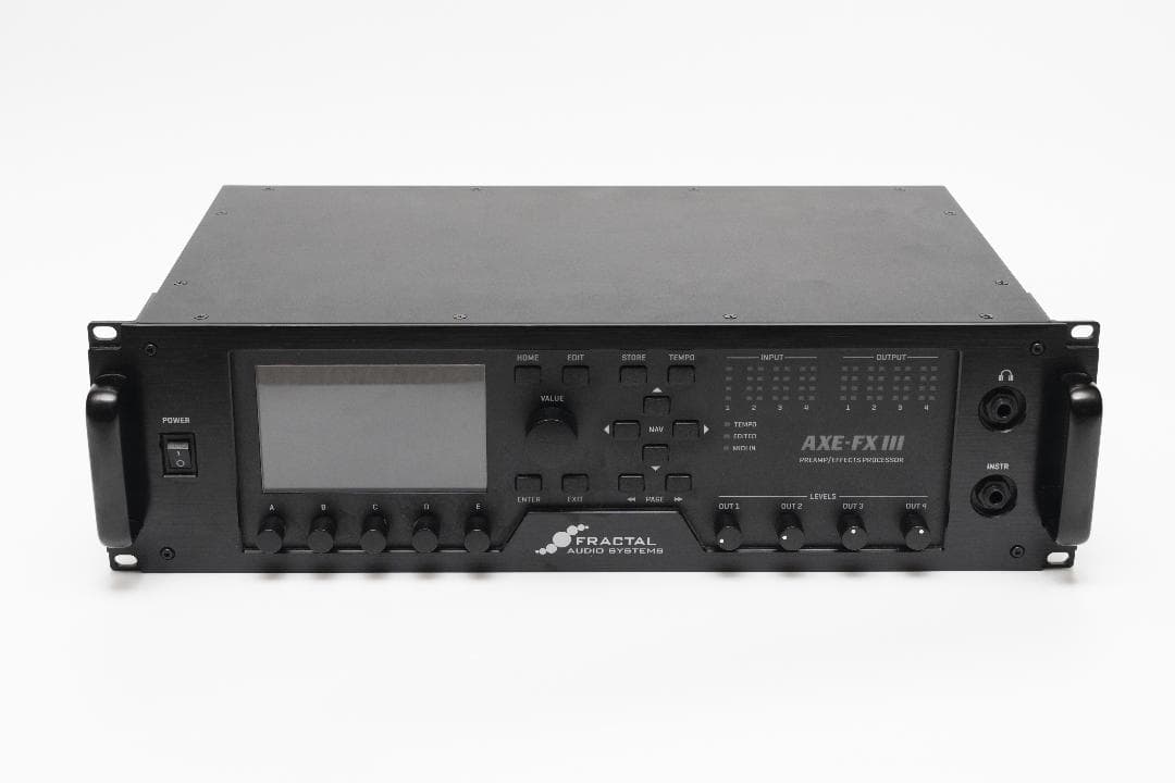ギター Fractal Audio Systems Axe-Fx III Axe-Fx III - Amp Modeler - Preamp - Effects Processor - Fractal Audio