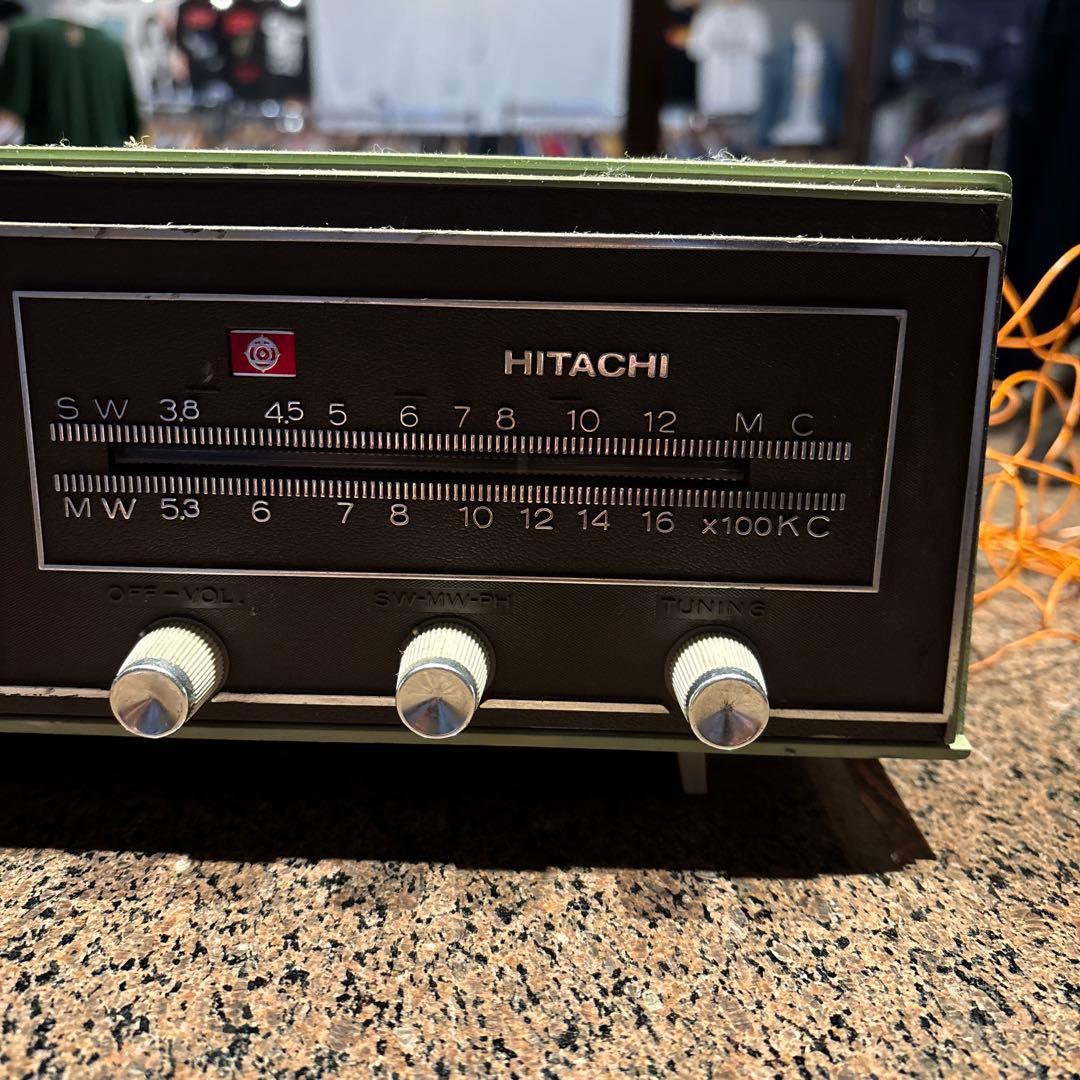日立 HITACHI 真空管ラジオ 周波数カウンター AM SW 昭和レトロ - メルカリ