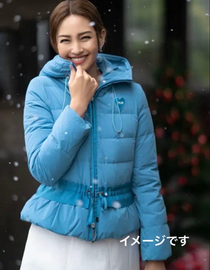 未使用 極美品 M'S GRACY ダウンコート フリル