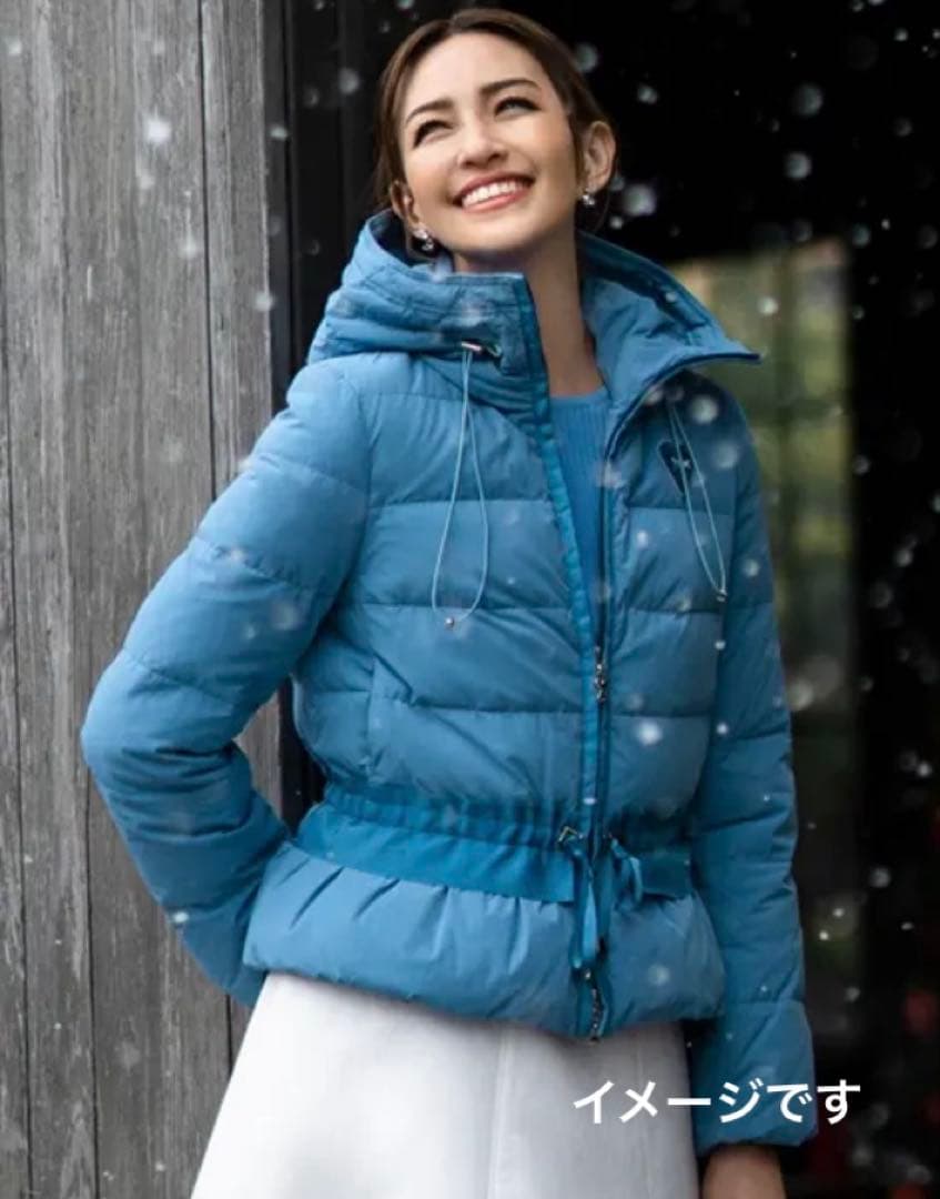 未使用 極美品 M'S GRACY ダウンコート フリル